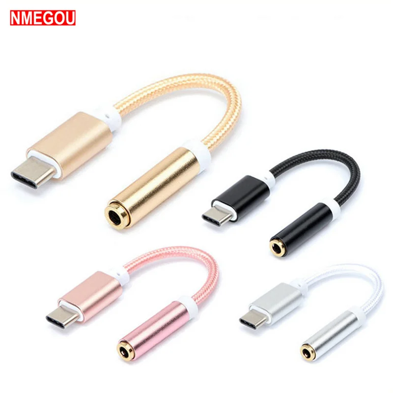 Mobile Phone Adapters Type C To 3.5mm Headphone Jack Aux Audio Adapter for HTC Bolt Samsung Galaxy S8 S9 Typec To 3.5 Mm Cable
Mobile Phone Adapters Type C To 3.5mm Headphone Jack Aux Audio Adapter for HTC Bolt Samsung Galaxy S8 S9 Typec To 3.5 Mm Cable