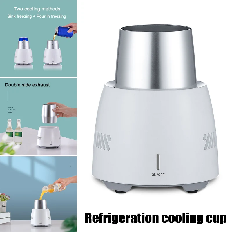 Hot New Beer Beverage Electronic Refrigeration Cooler Portable Mini Iced Cooler Fast Cooling Cup FP8
Hot New Beer Beverage Electronic Refrigeration Cooler Portable Mini Iced Cooler Fast Cooling Cup FP8