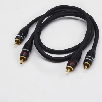 Copper tube + Foil shield Double protection RCA Audio Line 2RCA to 2 RCA RCA Audio Cable Pure copper plug Gold Plated Jack
Copper tube + Foil shield Double protection RCA Audio Line 2RCA to 2 RCA RCA Audio Cable Pure copper plug Gold Plated Jack
