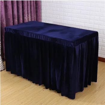 Hot Sale 5pcs Pink velvet table skirt for Conference Office Table skirting Free Shipping Marious many sizes party decoration
Hot Sale 5pcs Pink velvet table skirt for Conference Office Table skirting Free Shipping Marious many sizes party decoration