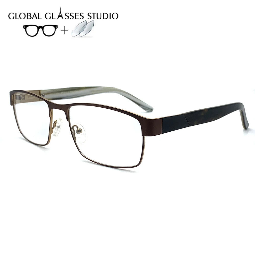 526 COL02 Women Men Metal Glasses Frame Eyewear Eyeglasses Reading Myopia Prescription Lens 1.56 Index
526 COL02 Women Men Metal Glasses Frame Eyewear Eyeglasses Reading Myopia Prescription Lens 1.56 Index