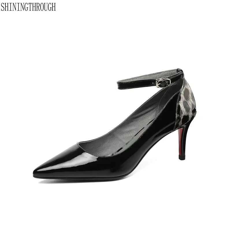 Spring autumn shoes woman ankle strap pumps genuine leather women shoes leopard high heels shoes wedding
Spring autumn shoes woman ankle strap pumps genuine leather women shoes leopard high heels shoes wedding