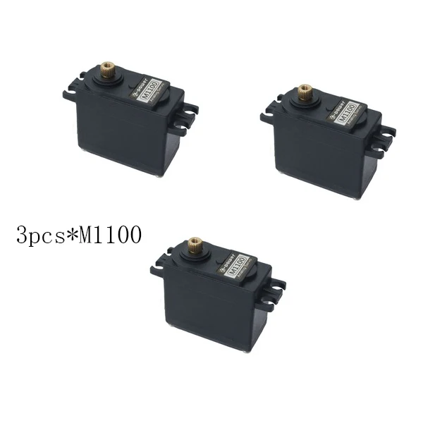 3pcs K-power M1100 10KG Torque Metal Gear waterproof Servo for RC Car/RC Hobby/RC robot/airplane/boat/Retract landing
3pcs K-power M1100 10KG Torque Metal Gear waterproof Servo for RC Car/RC Hobby/RC robot/airplane/boat/Retract landing