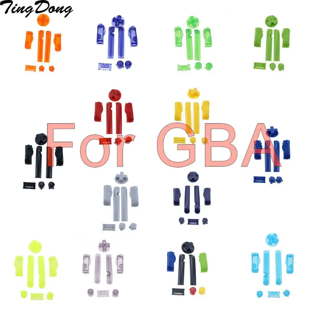 Multi-Color Replacement Buttons Keypads L R A B Buttons For Gameboy Advance Buttons Frame For GBA D Pads Power ON OFF Buttons
Multi-Color Replacement Buttons Keypads L R A B Buttons For Gameboy Advance Buttons Frame For GBA D Pads Power ON OFF Buttons