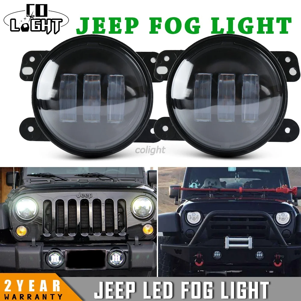 COLIGHT 4 Inch Led Fog Light Headlight 30W Projector Auto DRL 12V For Offroad Jeep Wrangler Jk Dodge Harley Car styling
COLIGHT 4 Inch Led Fog Light Headlight 30W Projector Auto DRL 12V For Offroad Jeep Wrangler Jk Dodge Harley Car styling