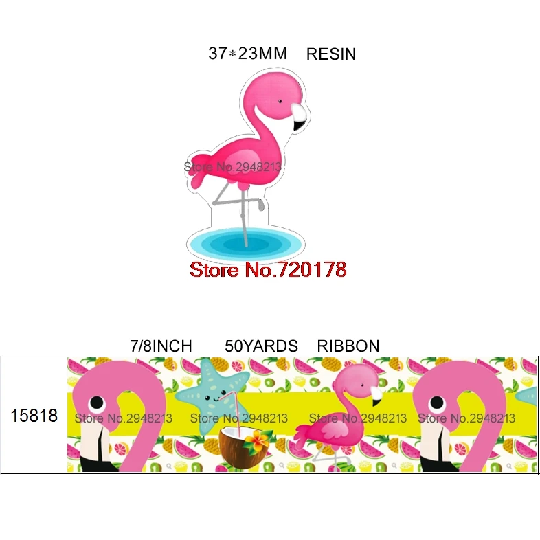 4 styles printed cartoon Flamingo grosgrain ribbon and resin sets 50yard ribbon and 50pcs resin 1Pack JJOB33
4 styles printed cartoon Flamingo grosgrain ribbon and resin sets 50yard ribbon and 50pcs resin 1Pack JJOB33