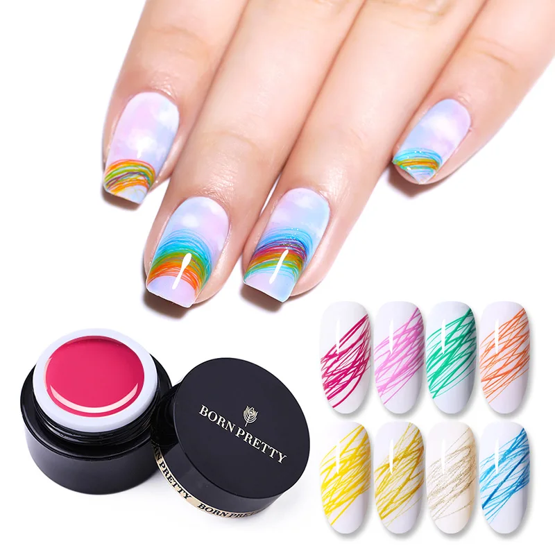 BORN PRETTY 5ML Fluorescence Gel Paint UV Nail Gel Soak Off Nail Art Glittering Painting Gel Nail Polish Glow IN UV Light
BORN PRETTY 5ML Fluorescence Gel Paint UV Nail Gel Soak Off Nail Art Glittering Painting Gel Nail Polish Glow IN UV Light