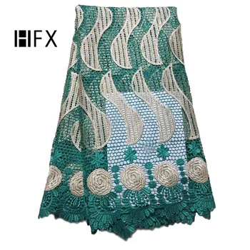 HFX 2019 New Design Green African Cord Lace Guipure Lace Fabrics High Quality Fashion African Lace Fabric For Wedding H1614
HFX 2019 New Design Green African Cord Lace Guipure Lace Fabrics High Quality Fashion African Lace Fabric For Wedding H1614