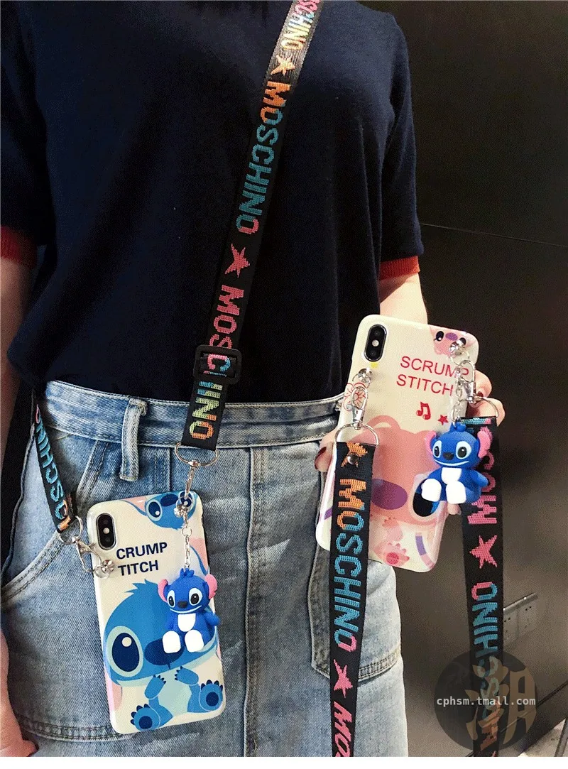 For huawei p20 P30 pro cartoon stitch Case, Cute cover For Huawei mate20 pro nova3E 3 3i p20 lite Shell case + toy + long strap
For huawei p20 P30 pro cartoon stitch Case, Cute cover For Huawei mate20 pro nova3E 3 3i p20 lite Shell case + toy + long strap