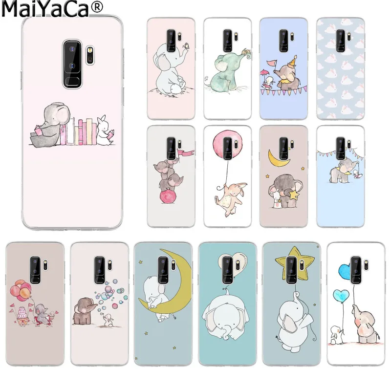 MaiYaCa Cute Elephant Rabbit Soft Rubber Transparent Phone Case for Samsung S9 S9 plus S5 S6 S6edge S6plus S7 S7edge S8 S8plus
MaiYaCa Cute Elephant Rabbit Soft Rubber Transparent Phone Case for Samsung S9 S9 plus S5 S6 S6edge S6plus S7 S7edge S8 S8plus