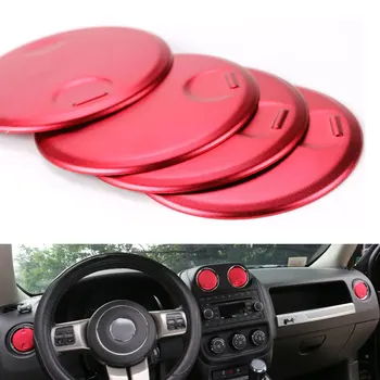 Dashboard Console Instrument AC Air Vent Outlet Cover Trim Round Decoration Fits for Jeep Compass Patriot 2010-2016 Car-styling
Dashboard Console Instrument AC Air Vent Outlet Cover Trim Round Decoration Fits for Jeep Compass Patriot 2010-2016 Car-styling