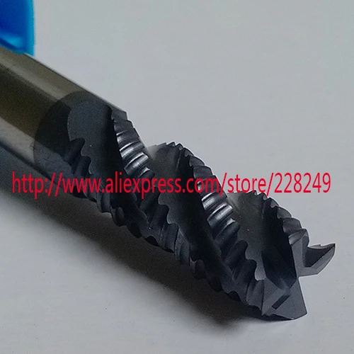 1pc D8*40*D8*100 HRC45 4 Flutes Tungsten Solide Carbide Roughing End Mills For CNC Milling Tools
1pc D8*40*D8*100 HRC45 4 Flutes Tungsten Solide Carbide Roughing End Mills For CNC Milling Tools