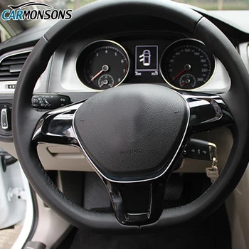 For Volkswagen VW Golf 7 GTI MK7 POLO 2014 2015 Jetta MK6 2015 Car Steering Wheel Cover ABS Chrome Trim Decoration Sticker
For Volkswagen VW Golf 7 GTI MK7 POLO 2014 2015 Jetta MK6 2015 Car Steering Wheel Cover ABS Chrome Trim Decoration Sticker