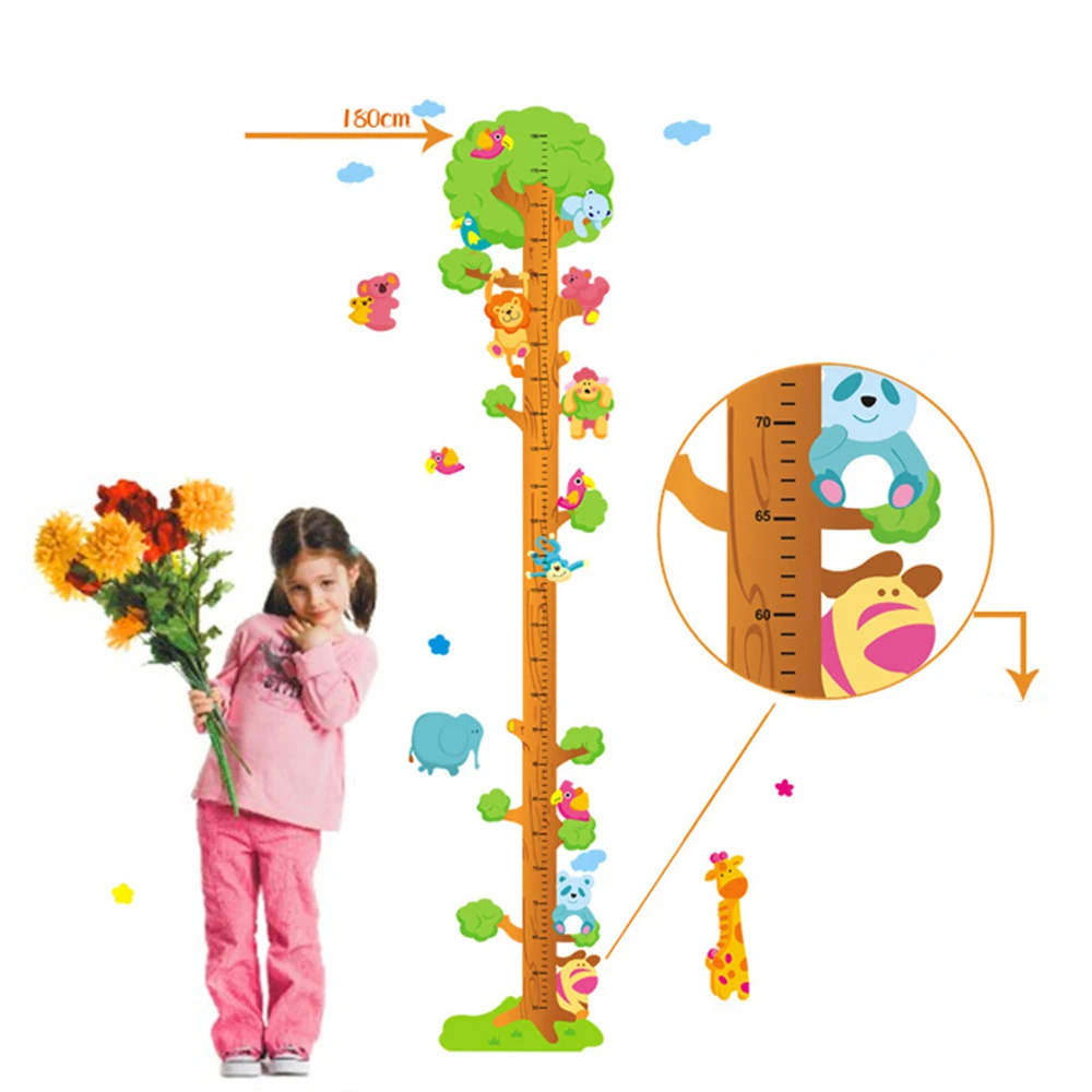 1 Pc Children Height Chart Catroon Tree Measure Ruler Wall Sticker Kid Room Decal Growth Decoration Wall Stickers &Poster
1 Pc Children Height Chart Catroon Tree Measure Ruler Wall Sticker Kid Room Decal Growth Decoration Wall Stickers &Poster