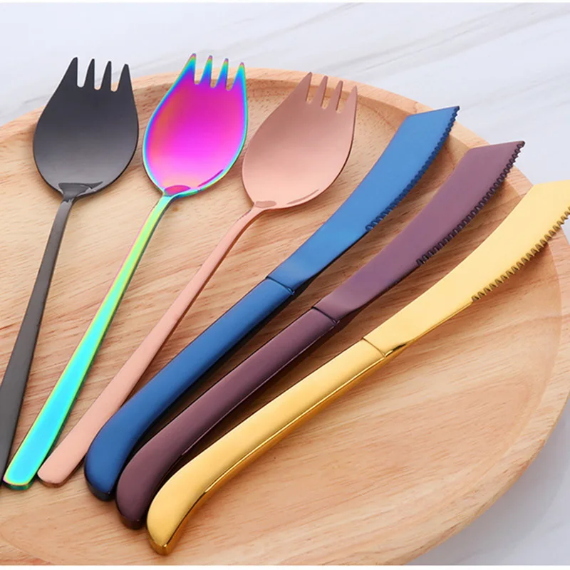 Hoomall 2PCs/Set Stainless Steel Dinnerware Set Cutlery Kinife Fork Dinner Set Tableware Set Dining Appliance Kitchen Tools
Hoomall 2PCs/Set Stainless Steel Dinnerware Set Cutlery Kinife Fork Dinner Set Tableware Set Dining Appliance Kitchen Tools