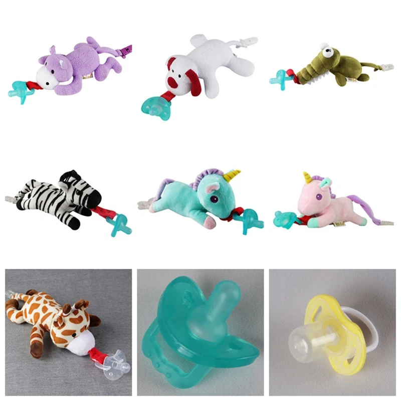 Silicone Nipple Hang Baby Clip Suspension Type Plush Animal Anti Dropping Pacifier Baby Carriage Hanging Appease The Toy
Silicone Nipple Hang Baby Clip Suspension Type Plush Animal Anti Dropping Pacifier Baby Carriage Hanging Appease The Toy