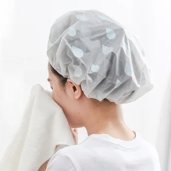 3Pcs Bath Cap Water Droplets Waterproof Shower Cap Saunas Hat Hair Cover Bath Protector Lace Elastic Band Hat Bathroom Product
3Pcs Bath Cap Water Droplets Waterproof Shower Cap Saunas Hat Hair Cover Bath Protector Lace Elastic Band Hat Bathroom Product