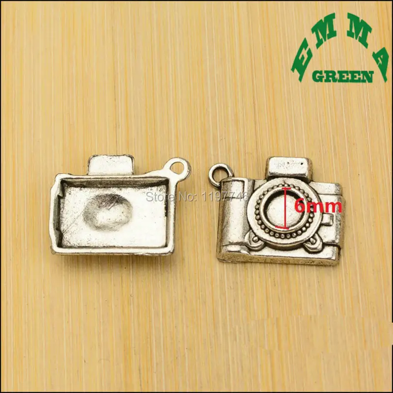 2017 Newest Vintage Bronze Silver Plated Metal Antique Zinc Alloy 3D Camera Charm Pendant DIY FindingJewelry Accessories
2017 Newest Vintage Bronze Silver Plated Metal Antique Zinc Alloy 3D Camera Charm Pendant DIY FindingJewelry Accessories