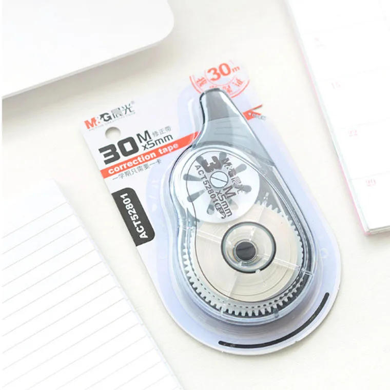 Correction Tape 1pcs/Set Correction Tape Roller Stationery 30m Long White Sticker office & school supplies Study Tools
Correction Tape 1pcs/Set Correction Tape Roller Stationery 30m Long White Sticker office & school supplies Study Tools