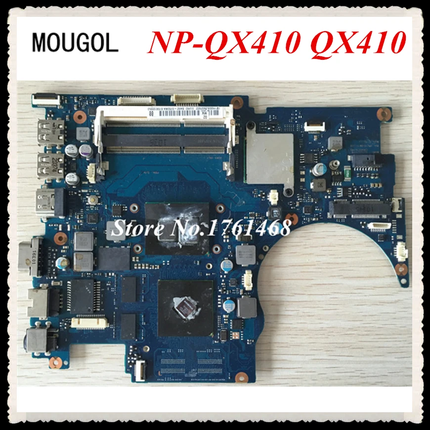 MOUGOL For Samsung NP-QX410 QX410 Laptop motherboard mainboard 100% working Free Shipping
MOUGOL For Samsung NP-QX410 QX410 Laptop motherboard mainboard 100% working Free Shipping