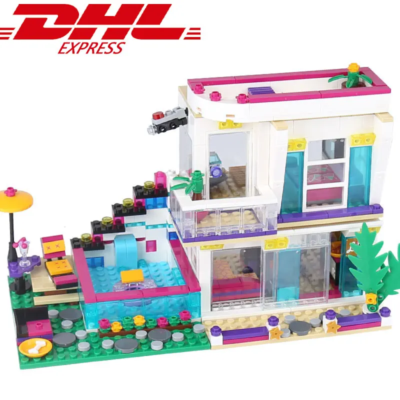 620PCS Liwei Villa Model Building Kits Compatible Lego friends city girls DIY figures Bricks Educational Toys for children
620PCS Liwei Villa Model Building Kits Compatible Lego friends city girls DIY figures Bricks Educational Toys for children