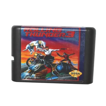 Sega MD game card - Rolling Thunder 3 III for 16 bit Sega MD game Cartridge Megadrive Genesis system
Sega MD game card - Rolling Thunder 3 III for 16 bit Sega MD game Cartridge Megadrive Genesis system