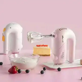Electrical Handheld Food Blender 7 Speed Adjust Double Whisk Eggs Mixer Batter Beater Kitchen Cake Cooking Tools FM-01
Electrical Handheld Food Blender 7 Speed Adjust Double Whisk Eggs Mixer Batter Beater Kitchen Cake Cooking Tools FM-01