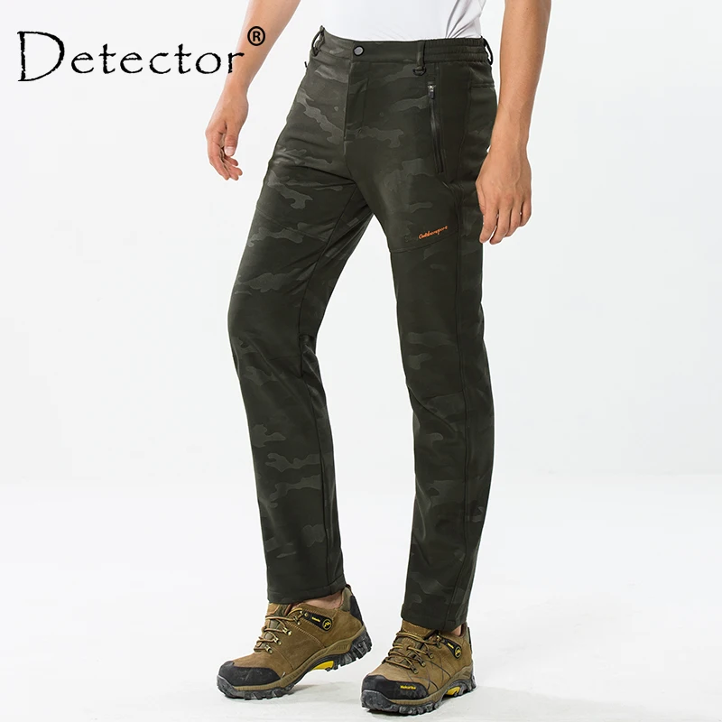 Detector Camouflage Hiking Pants Men Fleece Waterproof Thermal Tactical Trousers Ripstop Outdoor Trekking Fishing Softshell Pant
Detector Camouflage Hiking Pants Men Fleece Waterproof Thermal Tactical Trousers Ripstop Outdoor Trekking Fishing Softshell Pant