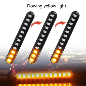 1 Pair 12LED Motorcycle Flowing Steering Signal Directional License Lamp Waterproof Yellow Light
1 Pair 12LED Motorcycle Flowing Steering Signal Directional License Lamp Waterproof Yellow Light