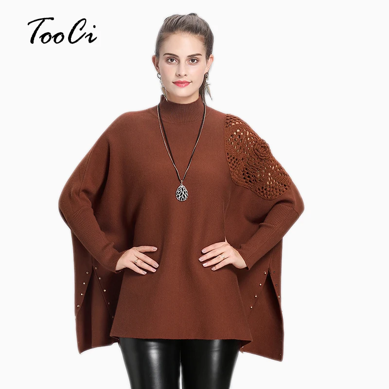 Fashion Design Style Autumn Women High Collar Red Poncho Pullover For Female Cotton Knitted Tassel Warm Winter Shawl Capes
Fashion Design Style Autumn Women High Collar Red Poncho Pullover For Female Cotton Knitted Tassel Warm Winter Shawl Capes