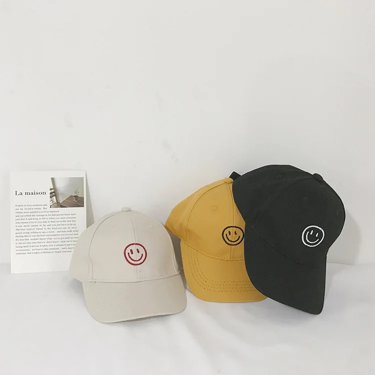 1689 Korean Version Street Hip-hop Fashion Children's Baseball Hat Kids Girls And Boys Smiling Face Cap Children Sun Hat
1689 Korean Version Street Hip-hop Fashion Children's Baseball Hat Kids Girls And Boys Smiling Face Cap Children Sun Hat