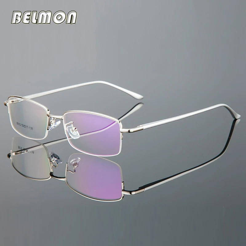 Belmon Spectacle Frame Men Aluminum Eyeglasses Computer Prescription Optical For Male Eyewear Clear Lens Glasses Frame RS738
Belmon Spectacle Frame Men Aluminum Eyeglasses Computer Prescription Optical For Male Eyewear Clear Lens Glasses Frame RS738