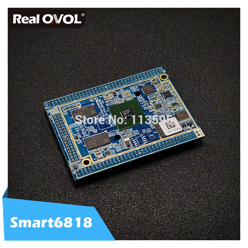 RealQvol Friendlyarm Smart6818 CPU board S5P6818 Cortex-A53 1GB RAM + 8GB eMMC integrated Gbps Ethernet audio jack
RealQvol Friendlyarm Smart6818 CPU board S5P6818 Cortex-A53 1GB RAM + 8GB eMMC integrated Gbps Ethernet audio jack
