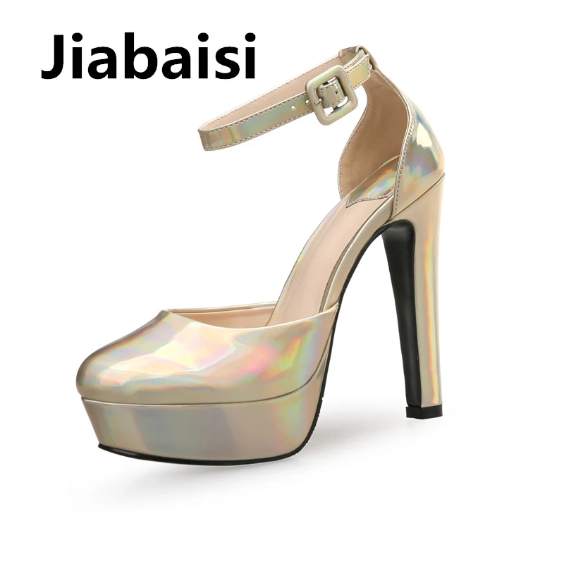 Jiabaisi shoes Women pumps Multicolor PU Platfom Heel shoes Round toe shining Stiletto Large size fashion Party dress women pump
Jiabaisi shoes Women pumps Multicolor PU Platfom Heel shoes Round toe shining Stiletto Large size fashion Party dress women pump