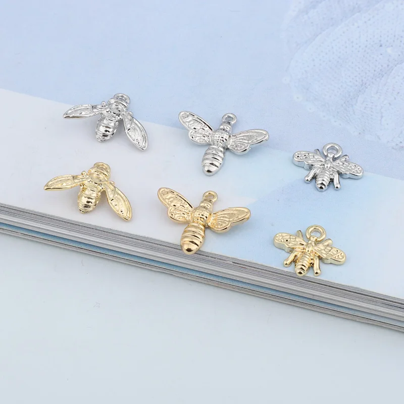5pcs European Bee Dangle Earring Charms Gold Alloy Findings DIY Animal Pendant Make Necklace Bracelet Jewelry Accessories C268
5pcs European Bee Dangle Earring Charms Gold Alloy Findings DIY Animal Pendant Make Necklace Bracelet Jewelry Accessories C268
