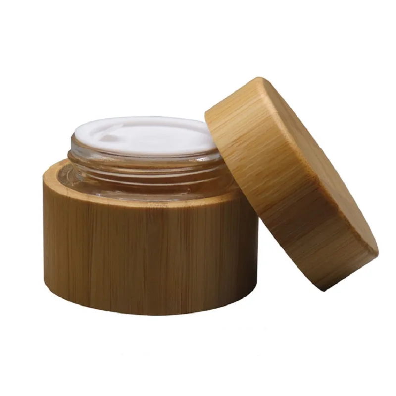 10PCS Bamboo Glass Jar Empty Refillable Bottle Cosmetic Cream Jar Storage Container Inner Glass Outter Bamboo Wood Jar 30G 50G
10PCS Bamboo Glass Jar Empty Refillable Bottle Cosmetic Cream Jar Storage Container Inner Glass Outter Bamboo Wood Jar 30G 50G