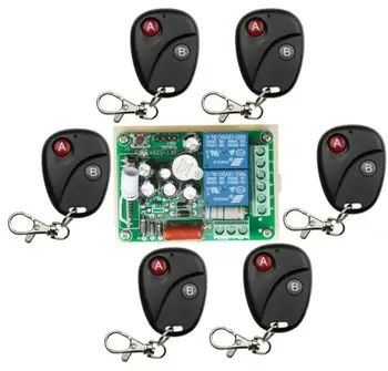 2016 New AC220V 2CH 2Channe RF wireless remote control switch System, 6 X Transmitter + 1 X Receiver,315/433 MHZ
2016 New AC220V 2CH 2Channe RF wireless remote control switch System, 6 X Transmitter + 1 X Receiver,315/433 MHZ