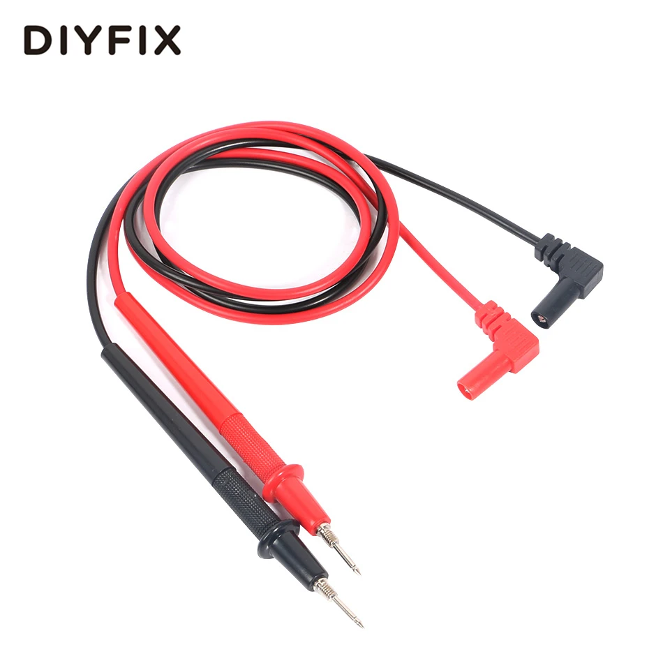 DIYFIX Universal Multimeter Probe Test Leads Cable for Digital Multi Meter Test Leads Wire Pen Cable
DIYFIX Universal Multimeter Probe Test Leads Cable for Digital Multi Meter Test Leads Wire Pen Cable