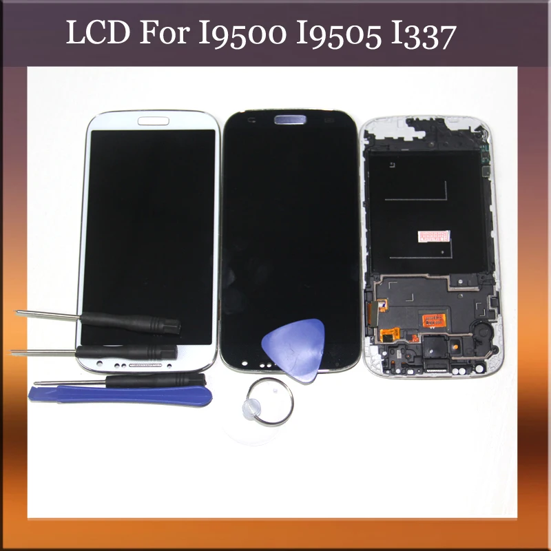 ЖК-дисплей + сенсорный экран совместимый с Samsung Galaxy S4 GT-I9505 I9500 i337 ЖК-дигитайзер