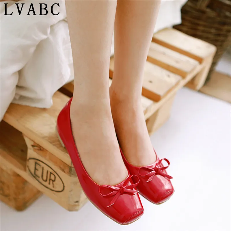 LVABC Women Shoes Ballet Flats Women Flats Bow Square Toe Ballerina Flat Boat Shoes Loafers Shoes Big Size 31-48 Zapatos Mujer
LVABC Women Shoes Ballet Flats Women Flats Bow Square Toe Ballerina Flat Boat Shoes Loafers Shoes Big Size 31-48 Zapatos Mujer