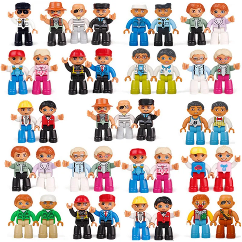 28 Styles Action Bricks Duploe Building Blocks Educational Toys Duploed for Children Kids Baby Christmas Gifts
28 Styles Action Bricks Duploe Building Blocks Educational Toys Duploed for Children Kids Baby Christmas Gifts
