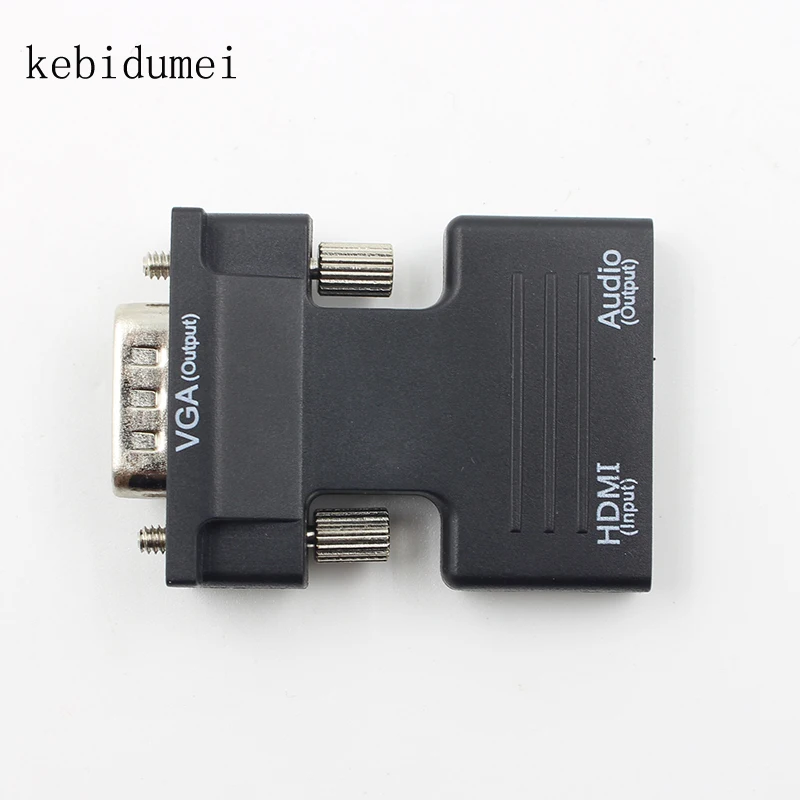 kebidumei HDMI Female to VGA Male Converter with Audio Adapter Support 1080P Signal Output Convertor with Audio Cables
kebidumei HDMI Female to VGA Male Converter with Audio Adapter Support 1080P Signal Output Convertor with Audio Cables