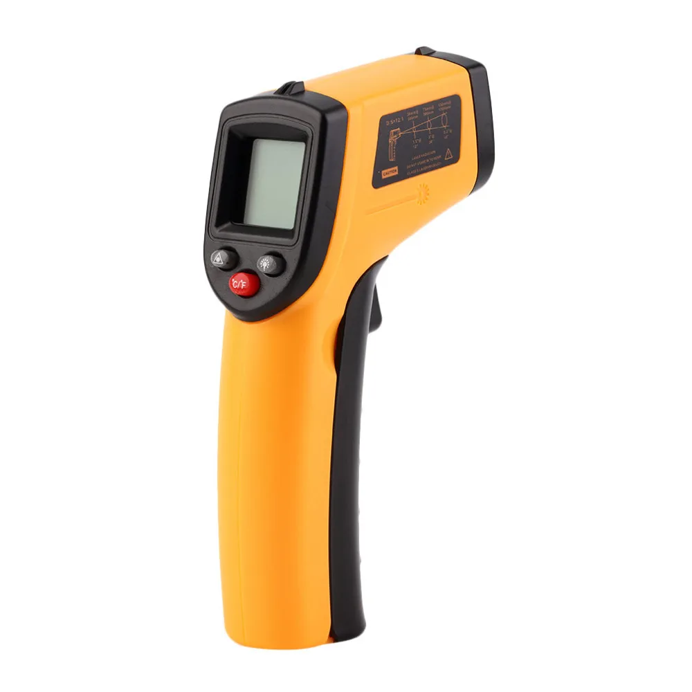 Image New GM320  Laser LCD Digital IR Infrared Thermometer Temperature Meter Gun Point  50~380 Degree Non Contact Thermometer