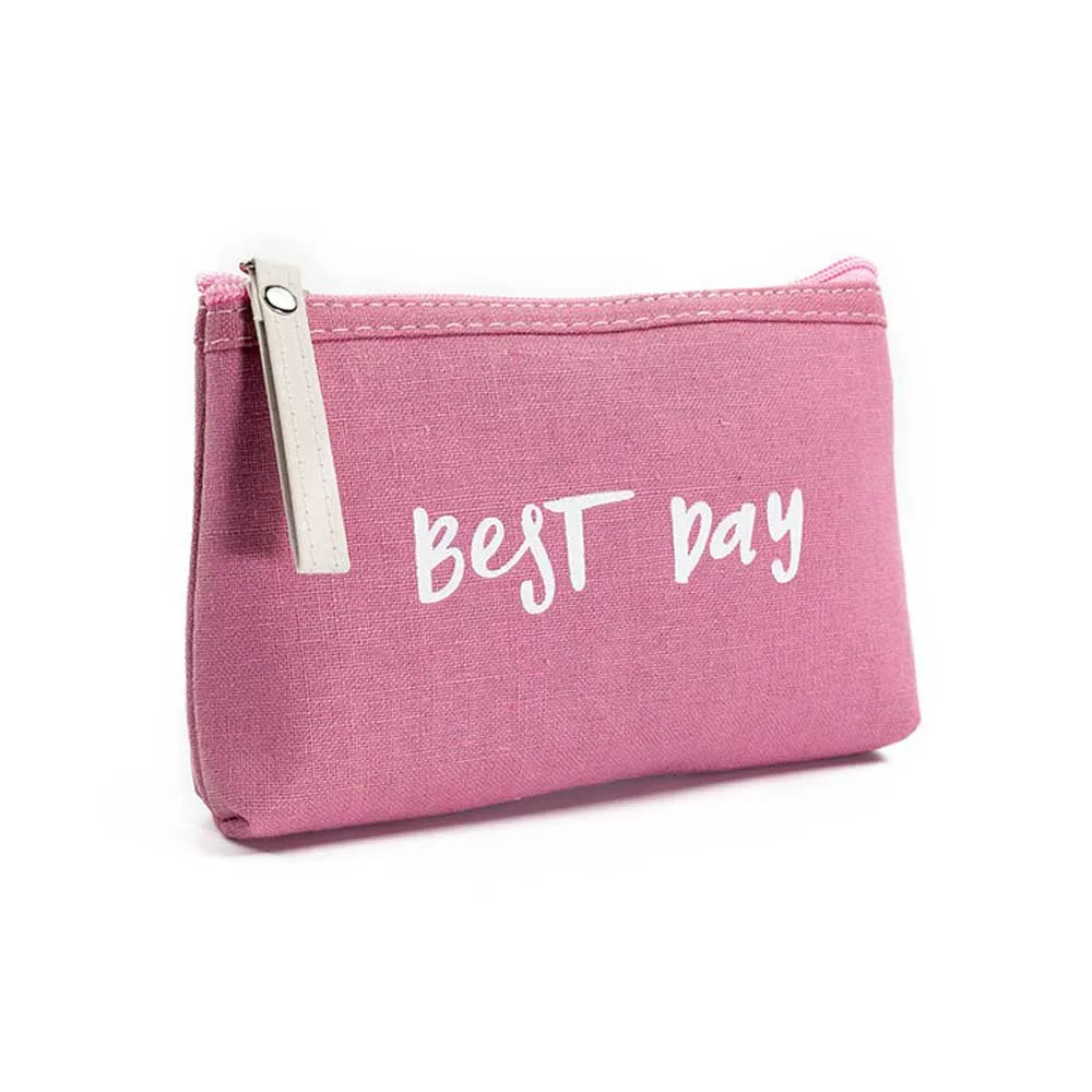 Letters Printing Women's Bags Zipper Coin Purse Wallet Card Holders Women's Handbag Canvas Coin Purse Mini Wallet bolsa feminina
Letters Printing Women's Bags Zipper Coin Purse Wallet Card Holders Women's Handbag Canvas Coin Purse Mini Wallet bolsa feminina