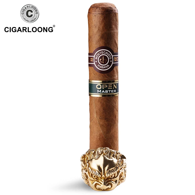 CIGARLOONG Portable Luxury Cigar Ring Gold-plated Ring Cigar Rack Creative Jewelry Holder CLV-01a
CIGARLOONG Portable Luxury Cigar Ring Gold-plated Ring Cigar Rack Creative Jewelry Holder CLV-01a