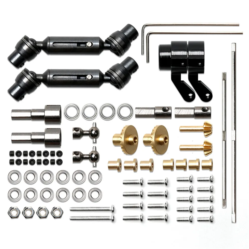 Full Set of Metal Bridge Shaft For MN 1:12 D90 D91 RC Car Upgrade Parts Drive Shaft Toolkit Accessories Steel/Copper Version
Full Set of Metal Bridge Shaft For MN 1:12 D90 D91 RC Car Upgrade Parts Drive Shaft Toolkit Accessories Steel/Copper Version