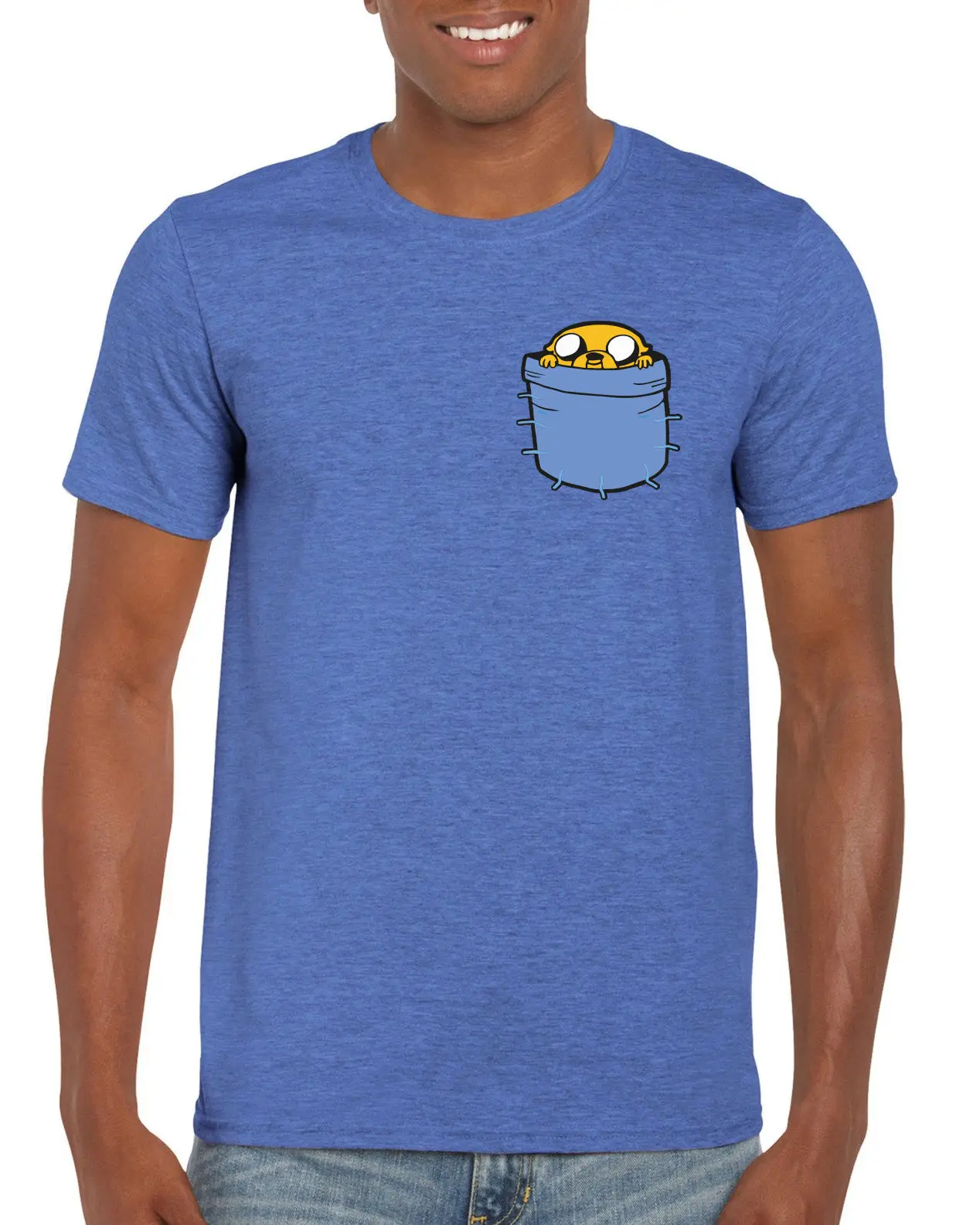 Jake Pocket Adventure Time Inspired T Shirt Adults Kids New T Shirts Funny Tops Tee New Unisex Funny Tops freeshipping
Jake Pocket Adventure Time Inspired T Shirt Adults Kids New T Shirts Funny Tops Tee New Unisex Funny Tops freeshipping