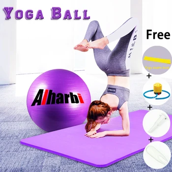 Yoga Ball Gymnastic Fitness Pilates Ball Balance Exercise Gym Indoor Fitness Training Yoga Core Ball 45-95CM Inflator Pump Free
Yoga Ball Gymnastic Fitness Pilates Ball Balance Exercise Gym Indoor Fitness Training Yoga Core Ball 45-95CM Inflator Pump Free