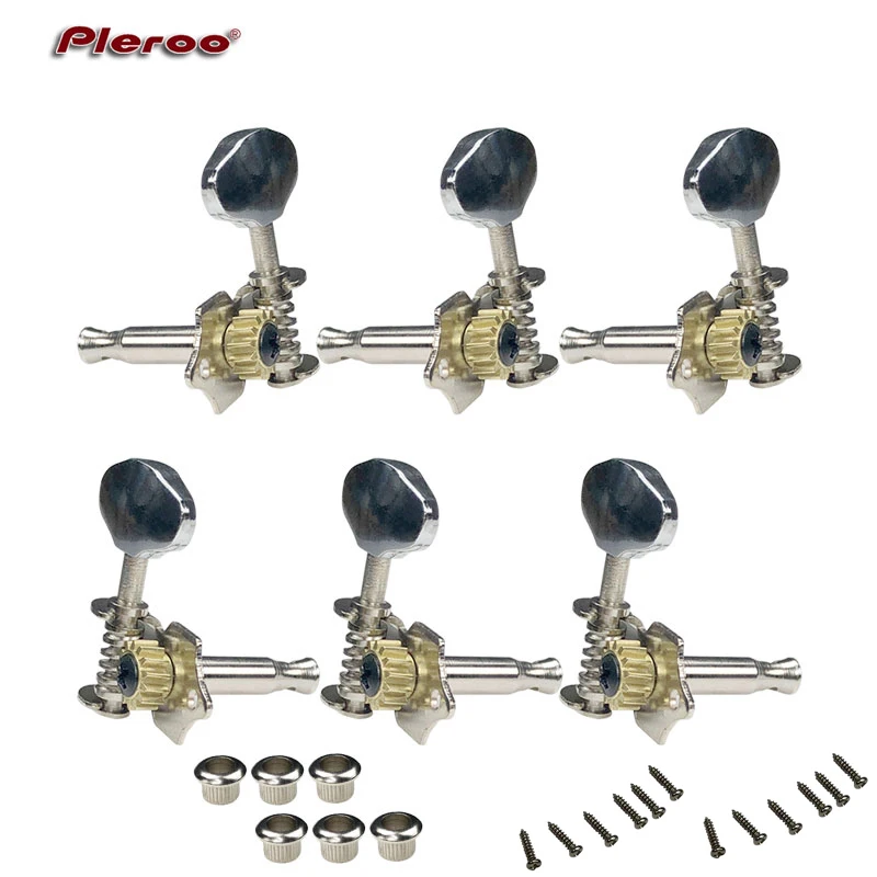 Колышки для струнных тюнеров K812, 3, правые, 3, левые, открытые, для классической акустической гитары
Колышки для струнных тюнеров K812, 3, правые, 3, левые, открытые, для классической акустической гитары