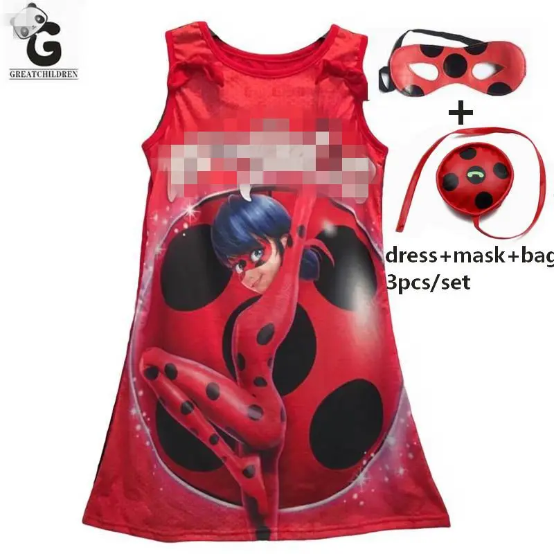 Ladybug Cosplay Costumes Girls Dress Red Girls Brand Princess Dress Kids Party Halloween Christmas Marinette Cosplay
Ladybug Cosplay Costumes Girls Dress Red Girls Brand Princess Dress Kids Party Halloween Christmas Marinette Cosplay